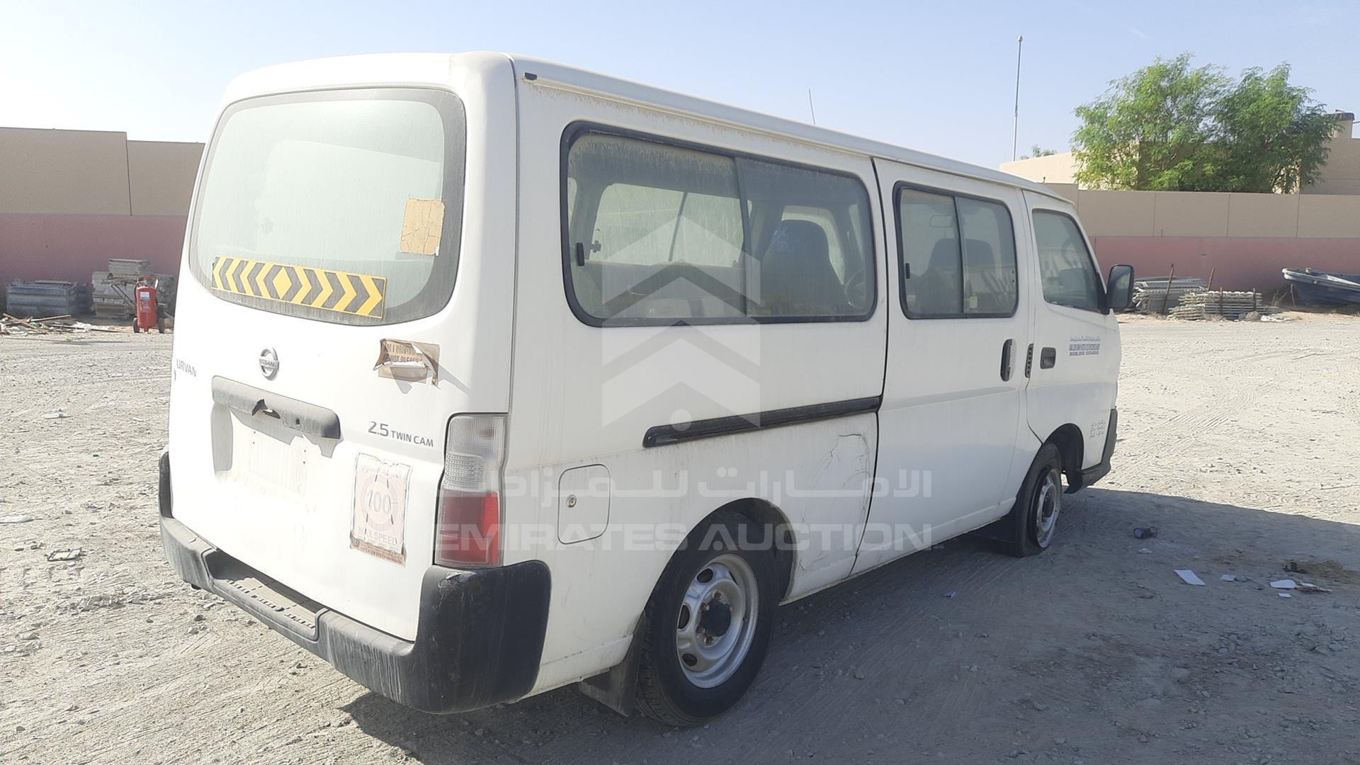 2008 NISSAN URVAN VIN: JN6AE54S38X002341