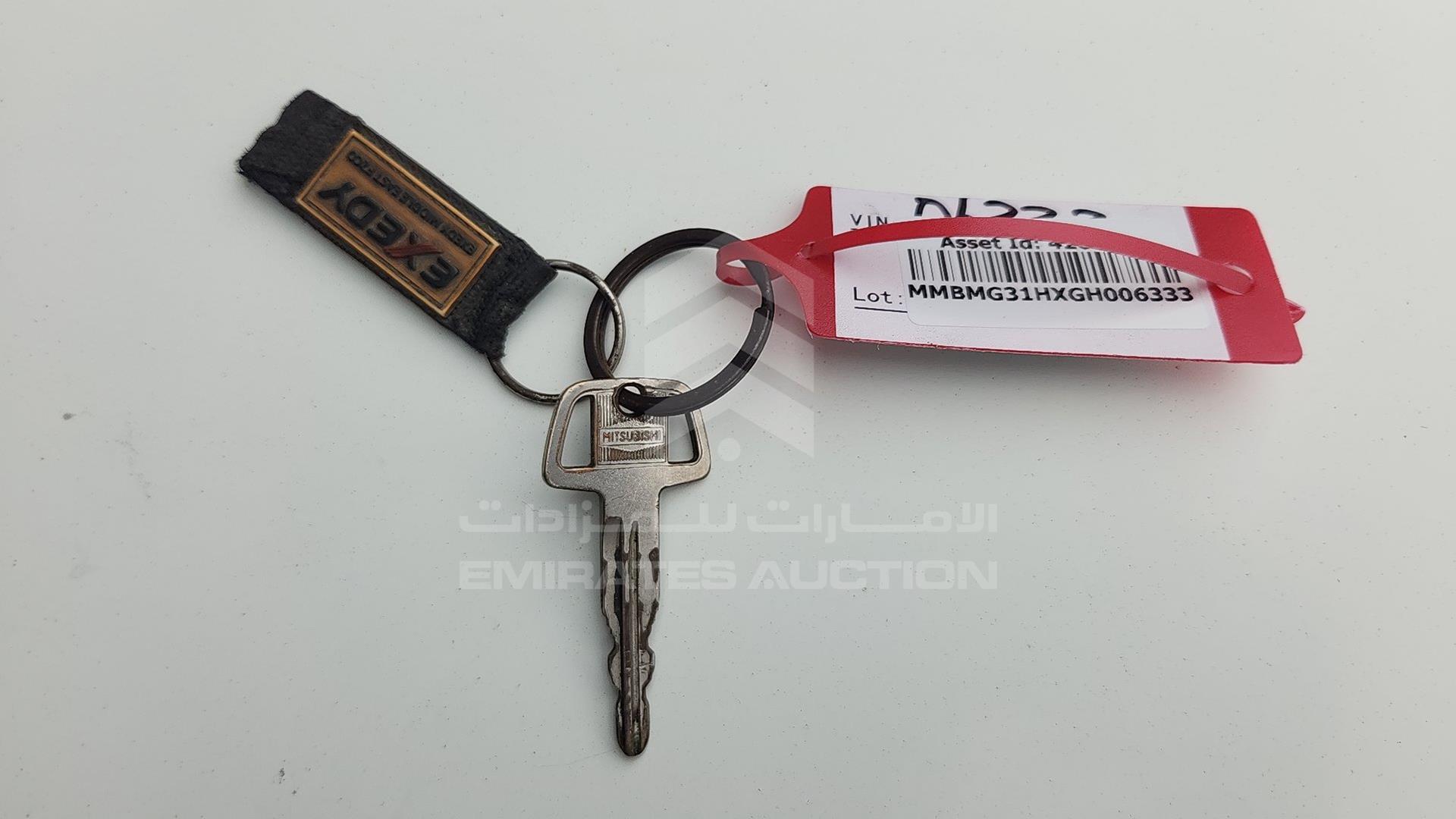 2016 MITSUBISHI L 200 VIN: MMBMG31HXGH006333