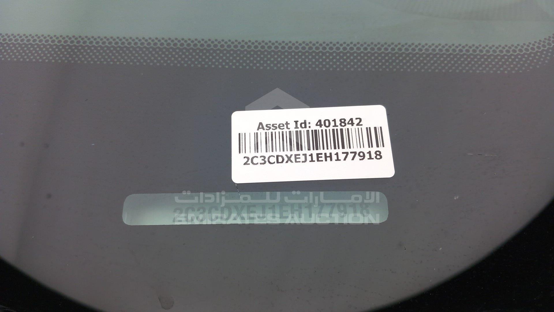 2014 DODGE CHARGER SRT VIN: 2C3CDXEJ1EH177918