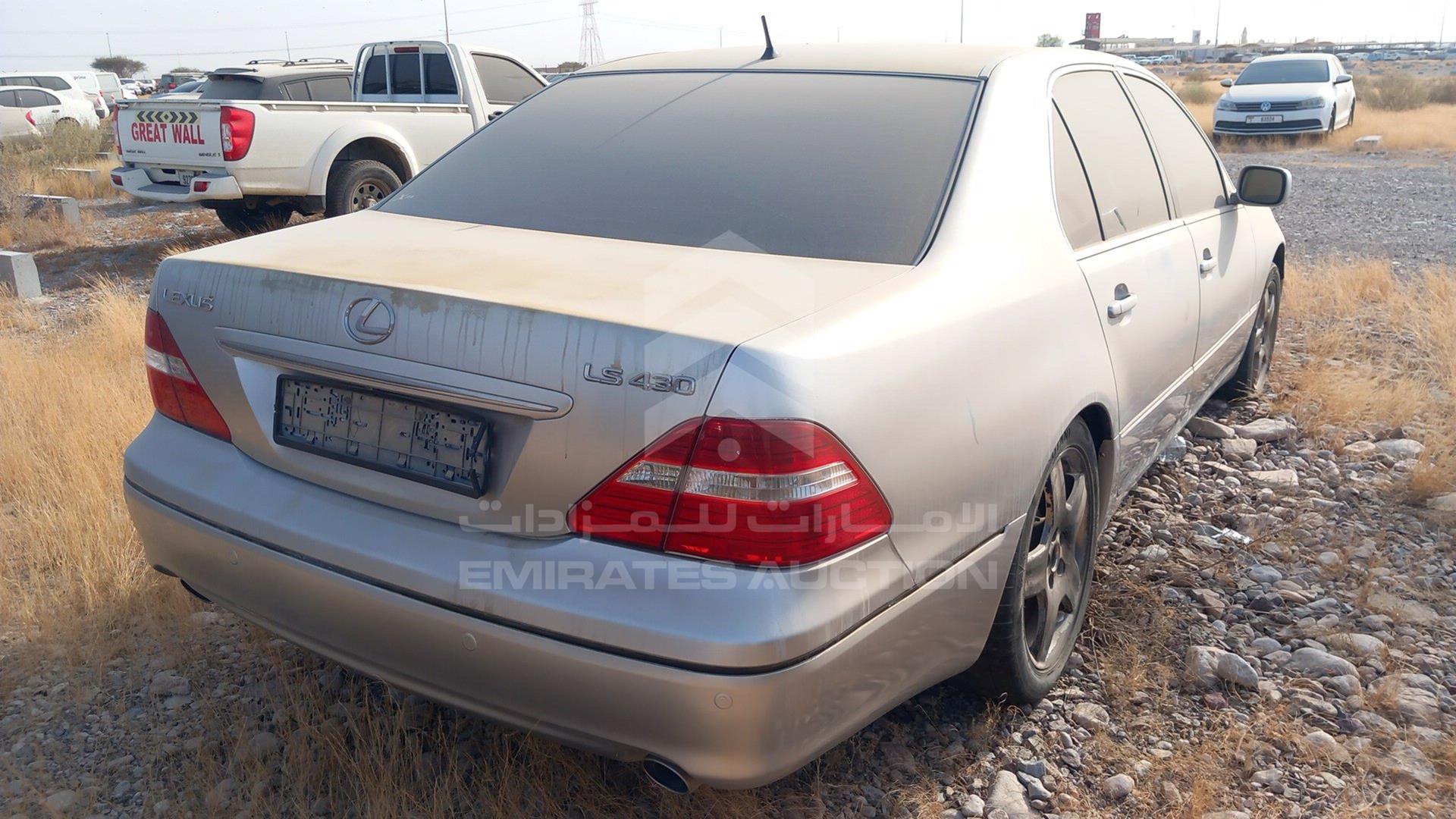 2005 LEXUS LS 430 VIN: JTHBN36F755015370