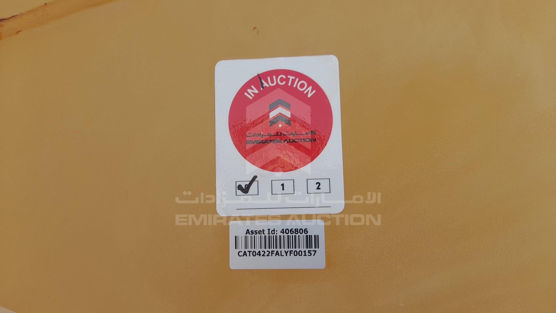 2015 CATERPILLAR 422F VIN: CAT0422FALYF00157