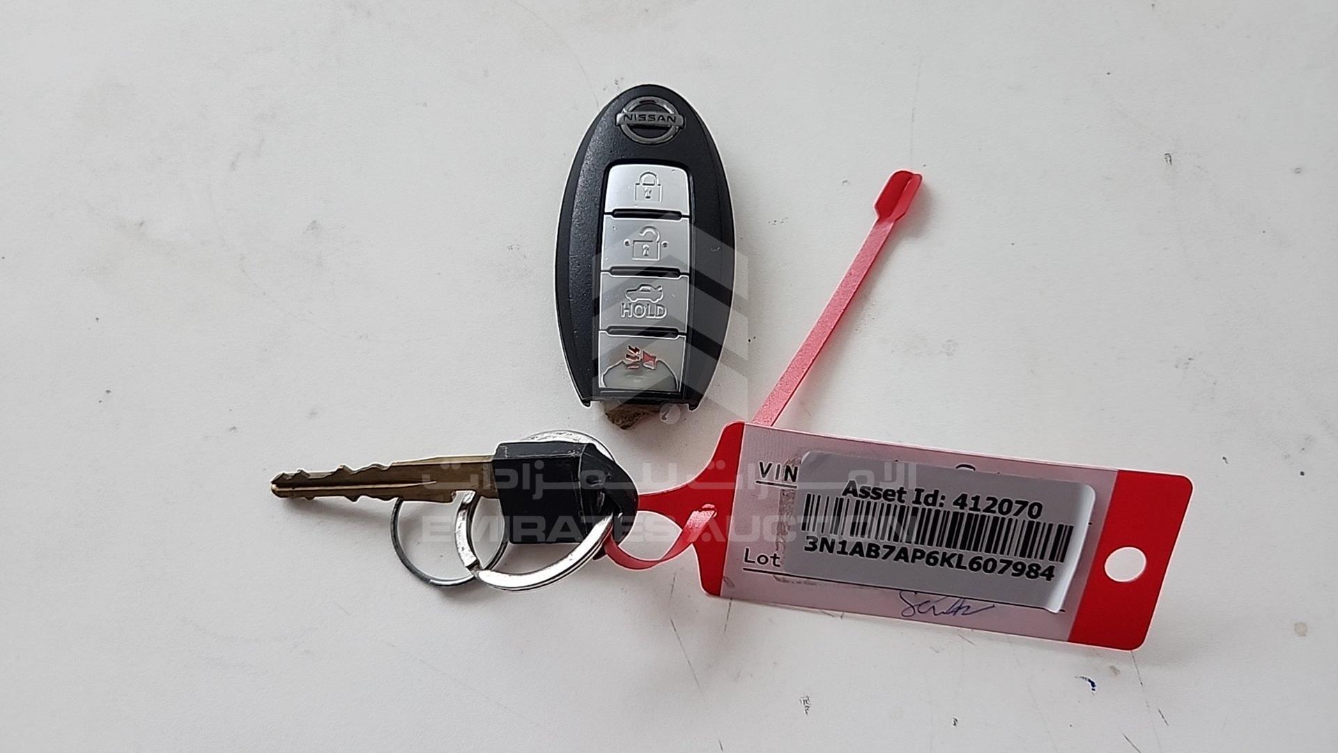 2019 NISSAN SENTRA VIN: 3N1AB7AP6KL607984