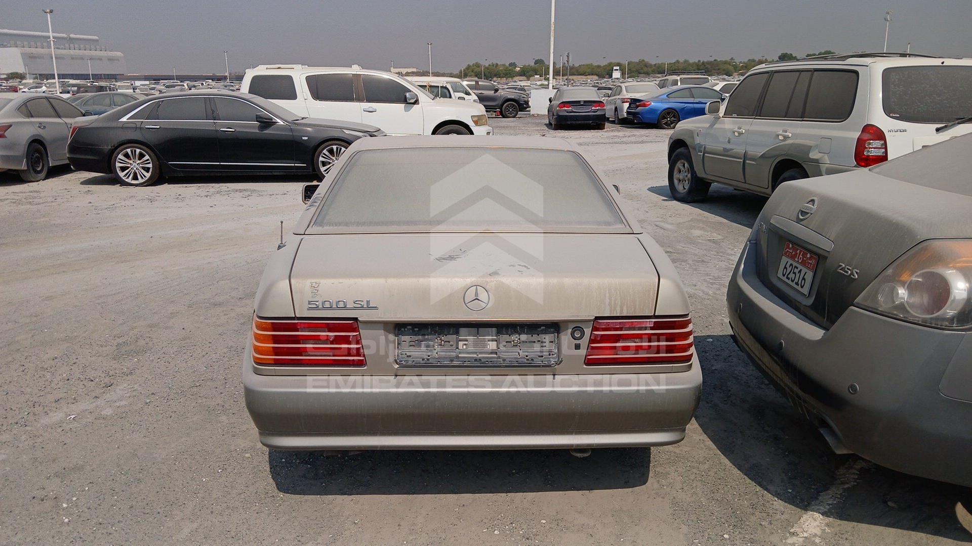 1992 MERCEDES SL 500 VIN: WDB1290661F055571