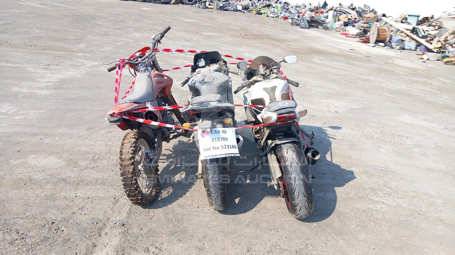0 UNDEFINED 3 MOTORBIKES VIN: KM4MJ51E361100678