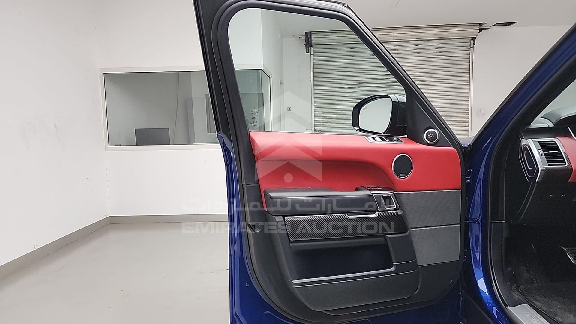 2022 RANGE ROVER SPORT SVR VIN: SALWA2BE2NA213201