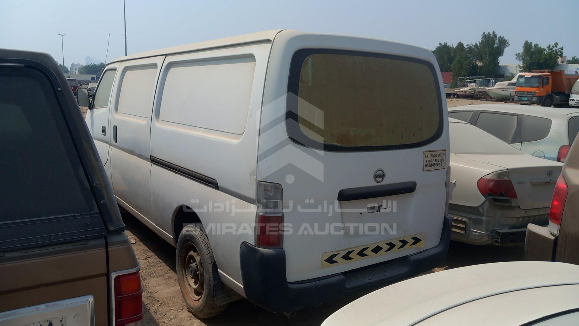 2008 NISSAN URVAN VIN: 1N6AE52S28X101509
