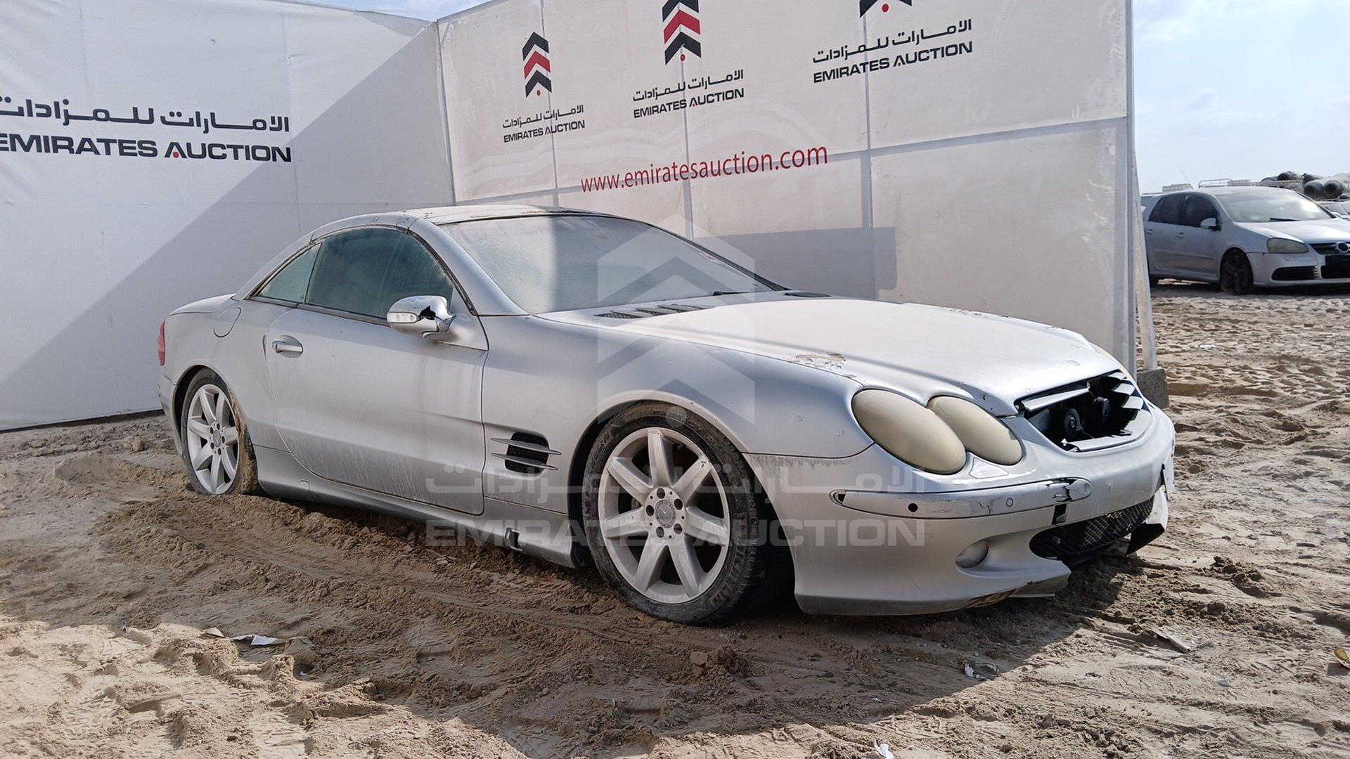 2002 MERCEDES 500 SLC VIN: WDB2304751F005893