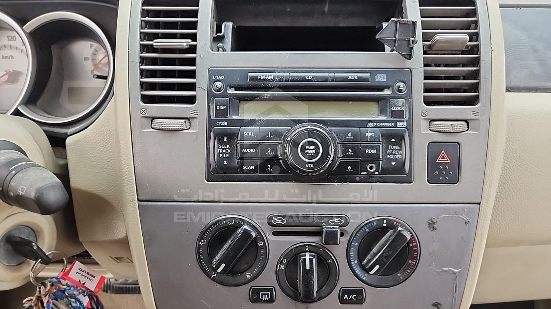 2009 NISSAN TIIDA VIN: JN1CC13C49T031458