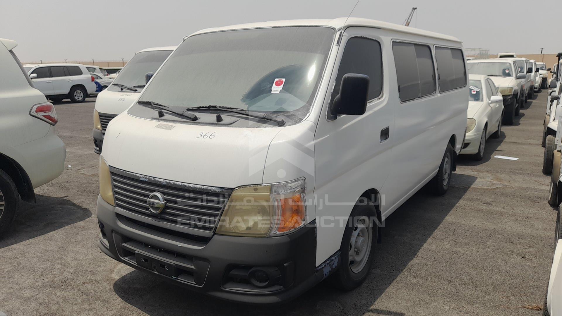 2007 NISSAN URVAN VIN: JN6FE54S37X435419