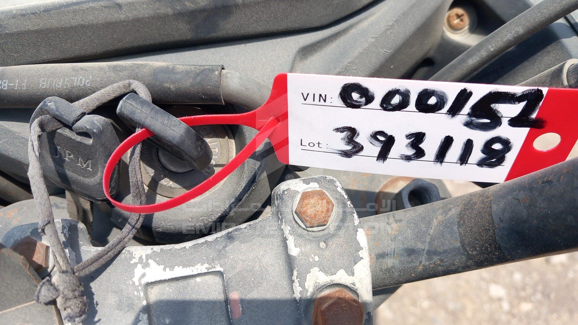 2017 HONDA UNICORN 160 VIN: ME4KC2060H8001652