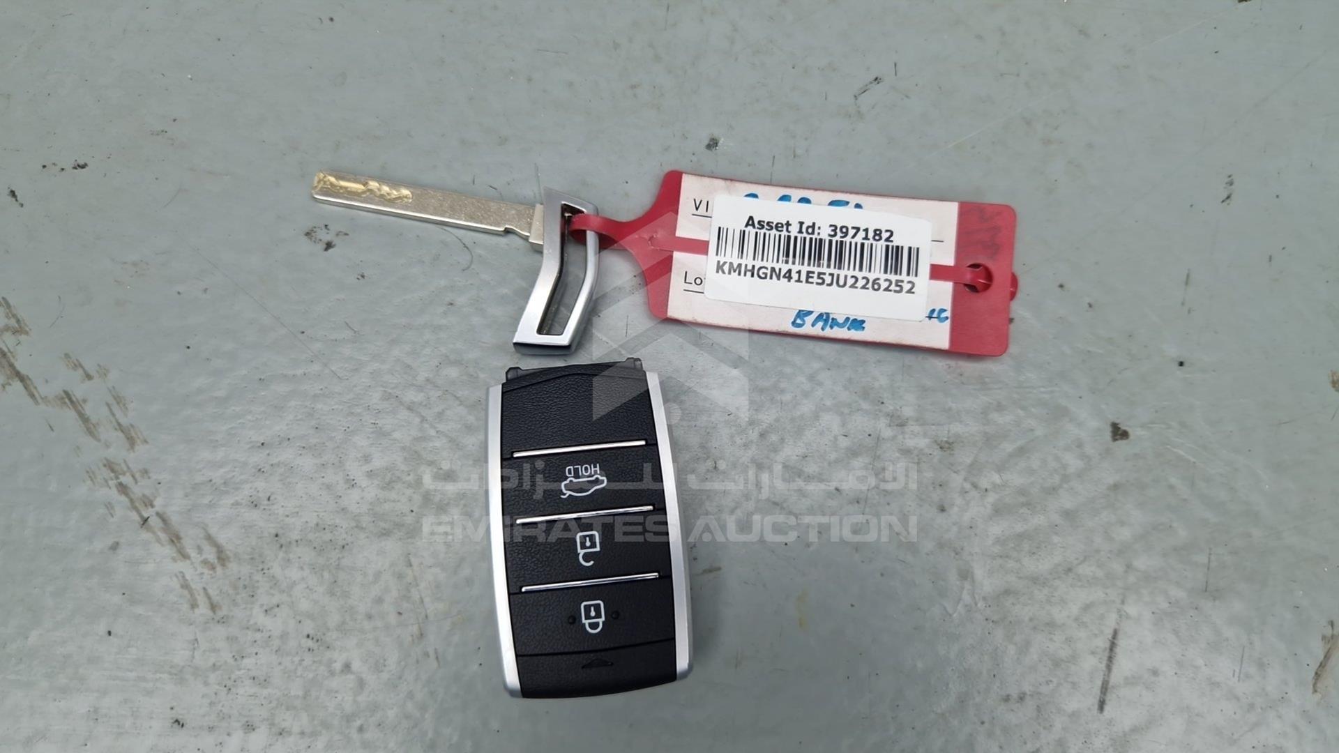 2018 HYUNDAI GENESIS G80 VIN: KMHGN41E5JU226252