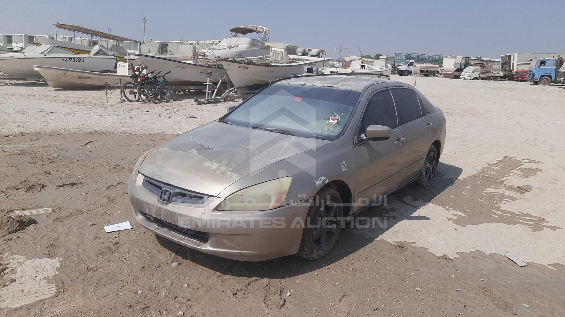 2004 HONDA ACCORD VIN: 3HGCM56374G700245