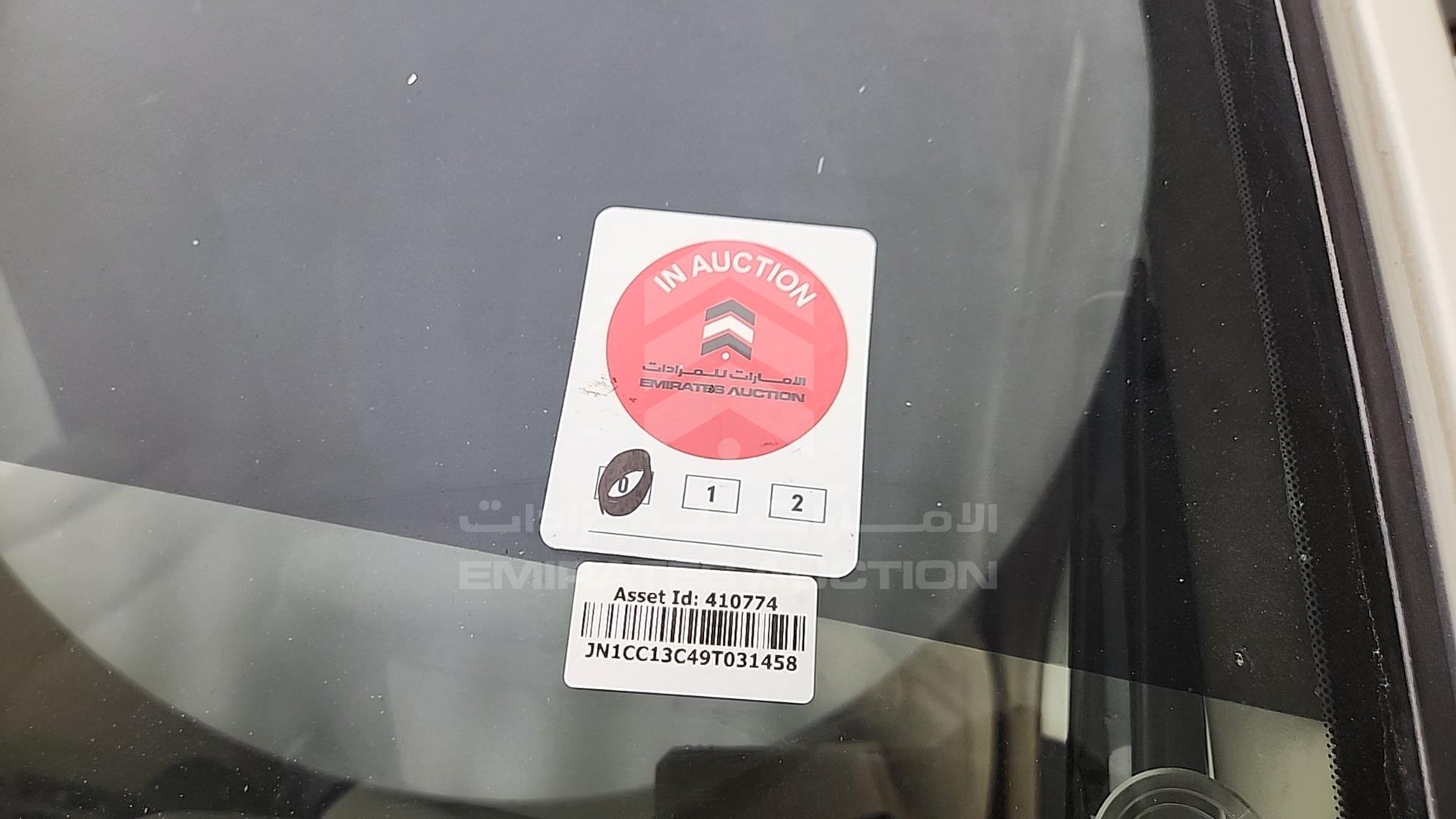 2009 NISSAN TIIDA VIN: JN1CC13C49T031458