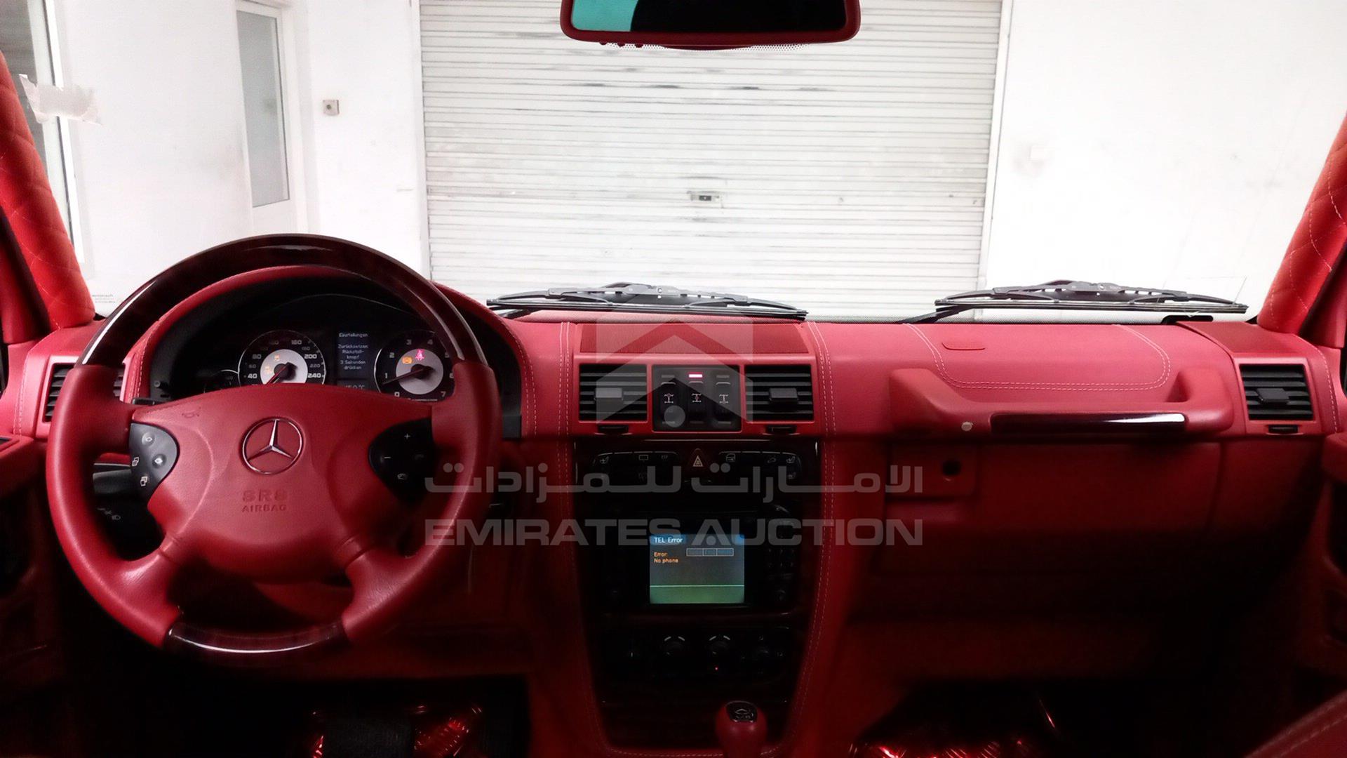 2004 MERCEDES G 500 VIN: WDCYR49E94X143583
