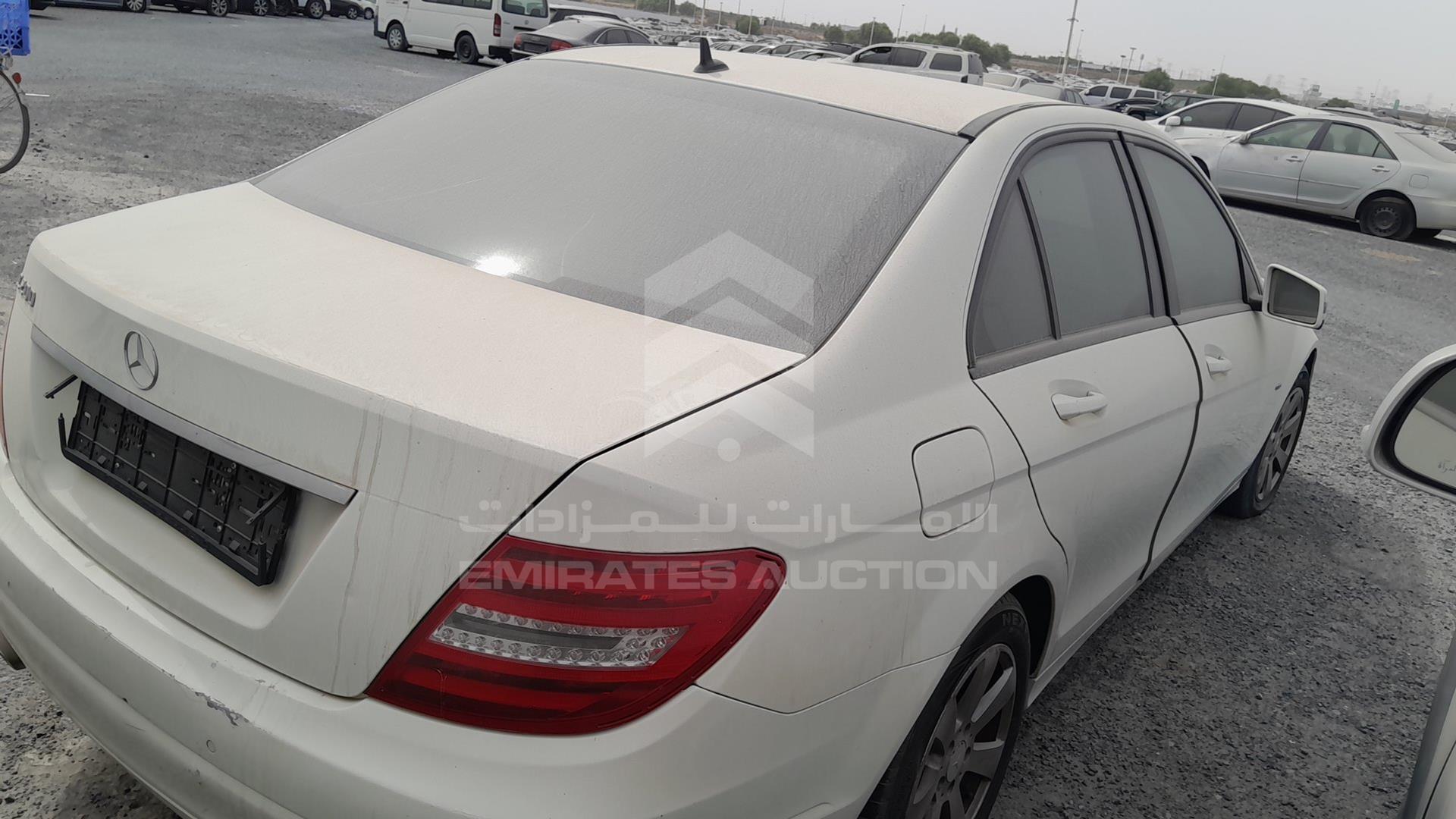 2012 MERCEDES C 200 VIN: WDDGF4JB9CA633511