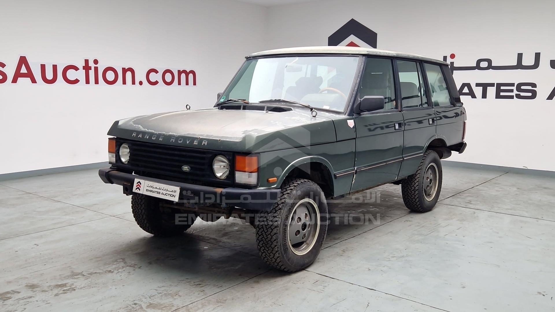 1984 LAND ROVER RANGE ROVER VIN: SALLHAMM4GA421015