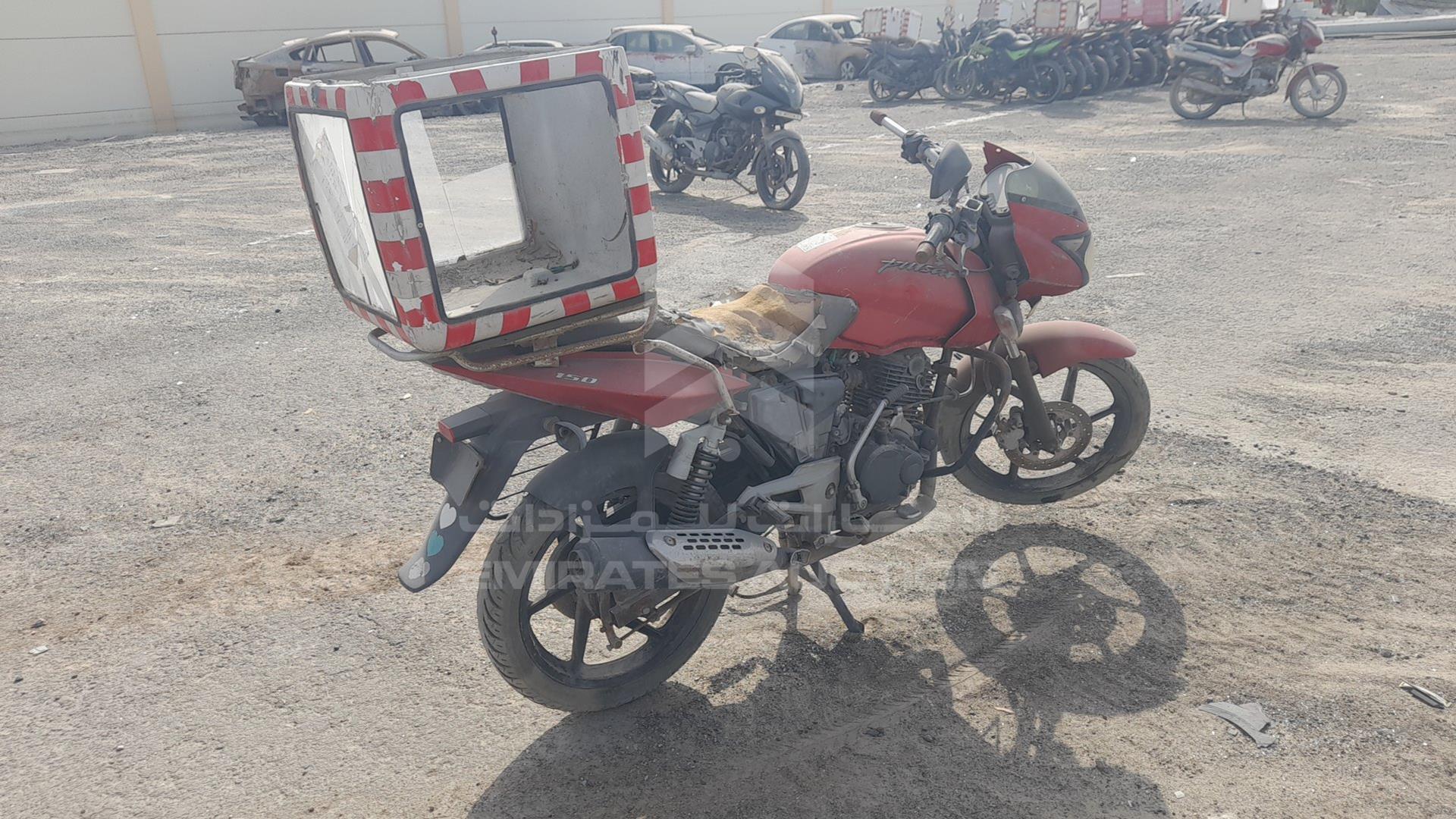2010 BAJAJ 150 CC VIN: MD2DHDHZZSCK90744