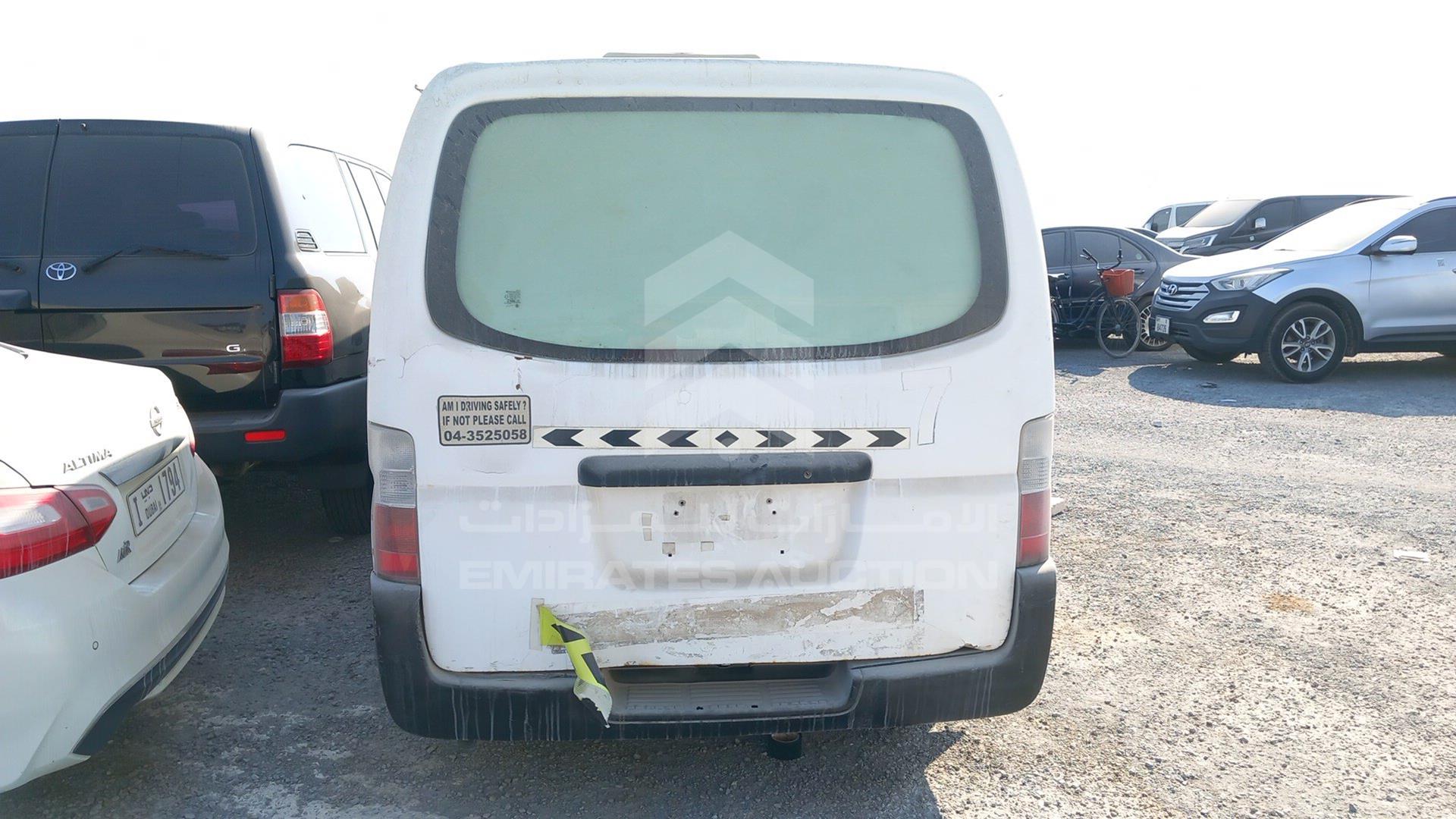 2006 NISSAN URVAN VIN: JN6FE52S76X408516