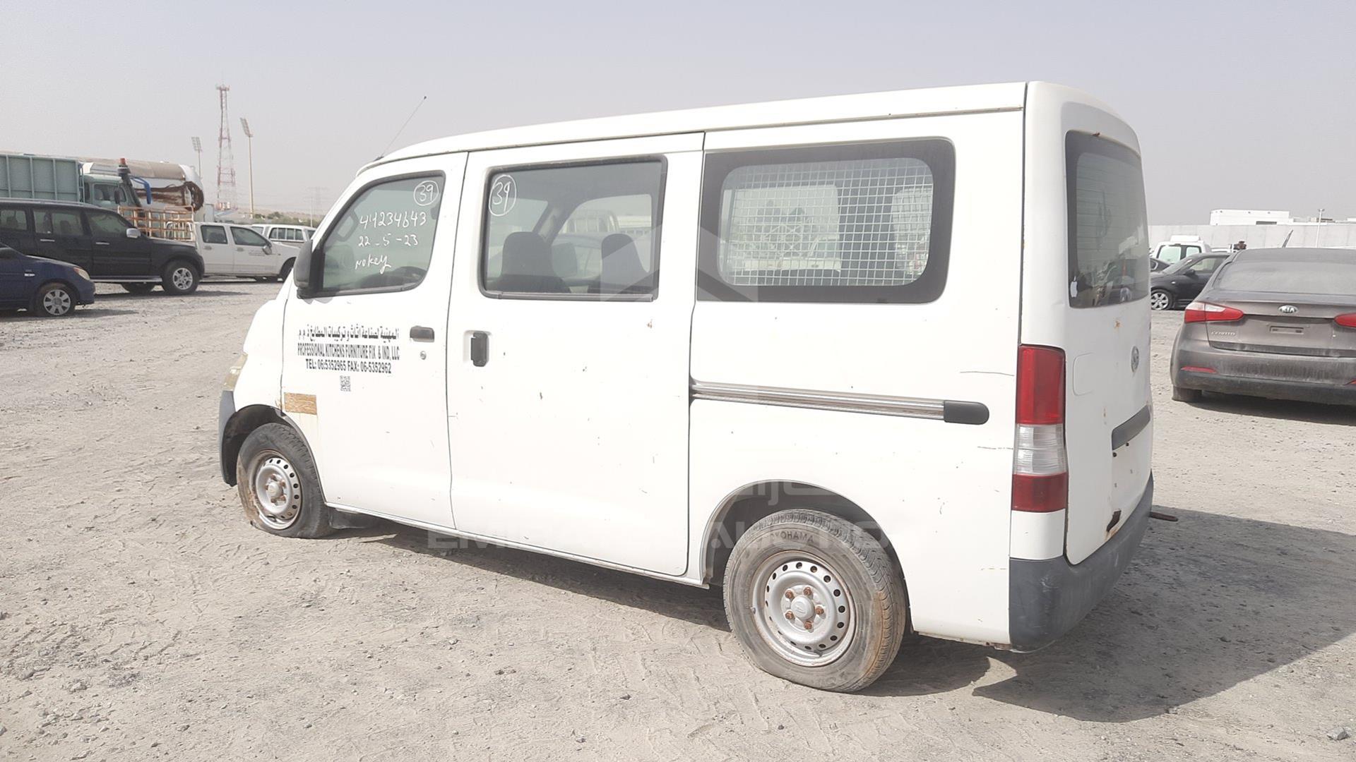 2015 DAIHATSU GRAN MAX VIN: MHKVC31F0FK603874