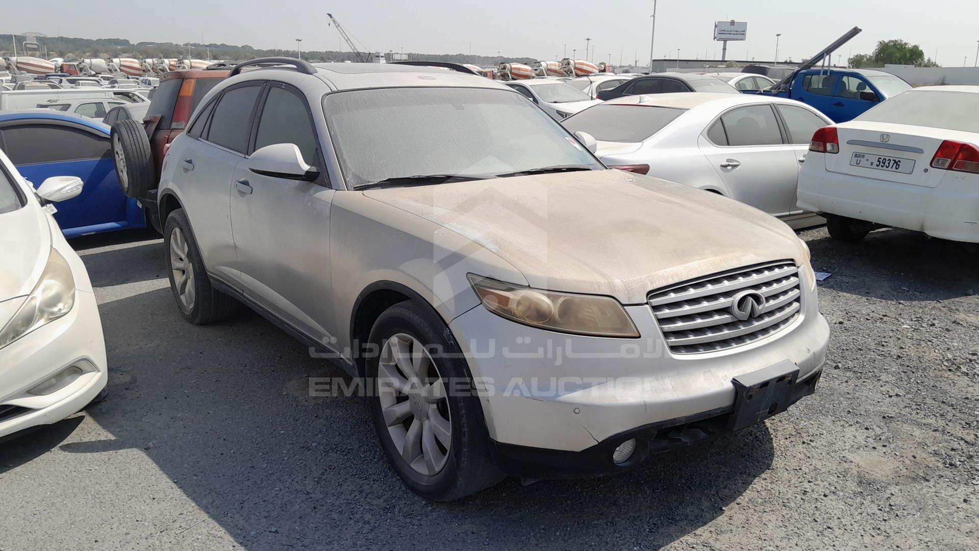 2003 INFINITI FX 45 VIN: JNRBS08W93X401327