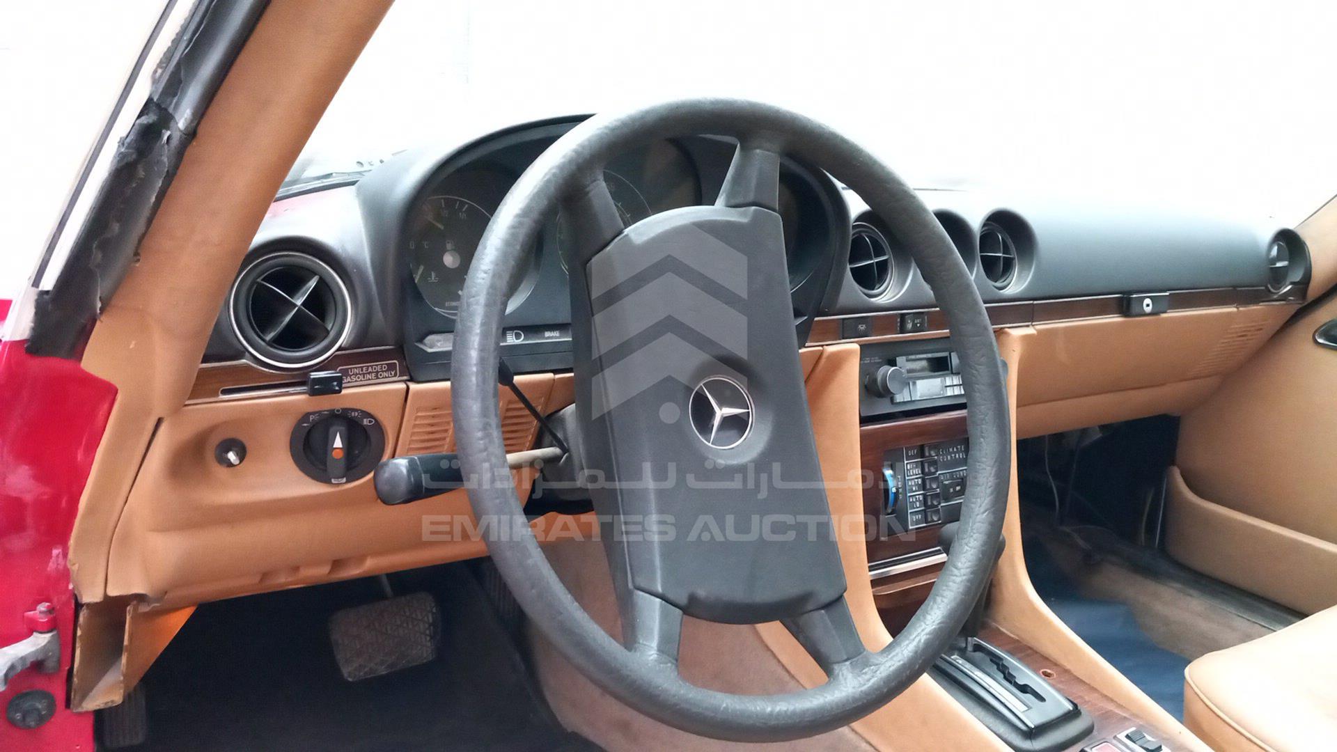 1981 MERCEDES SL 380 VIN: WDBBA45A8BB001658