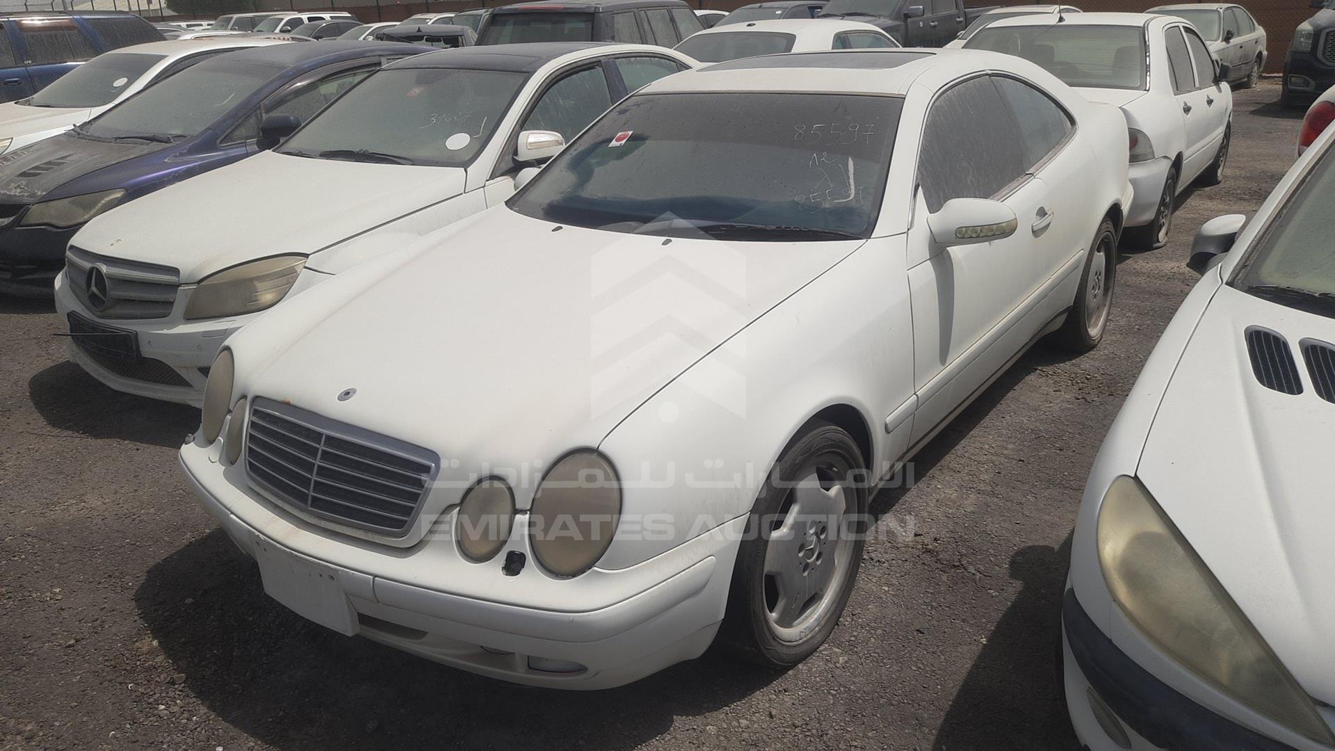 1998 MERCEDES CLK320 VIN: WDB2083651F017645