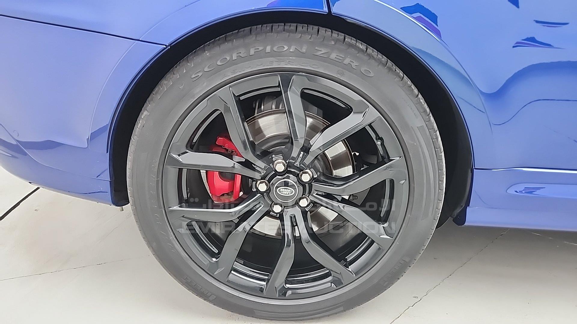 2022 RANGE ROVER SPORT SVR VIN: SALWA2BE2NA213201