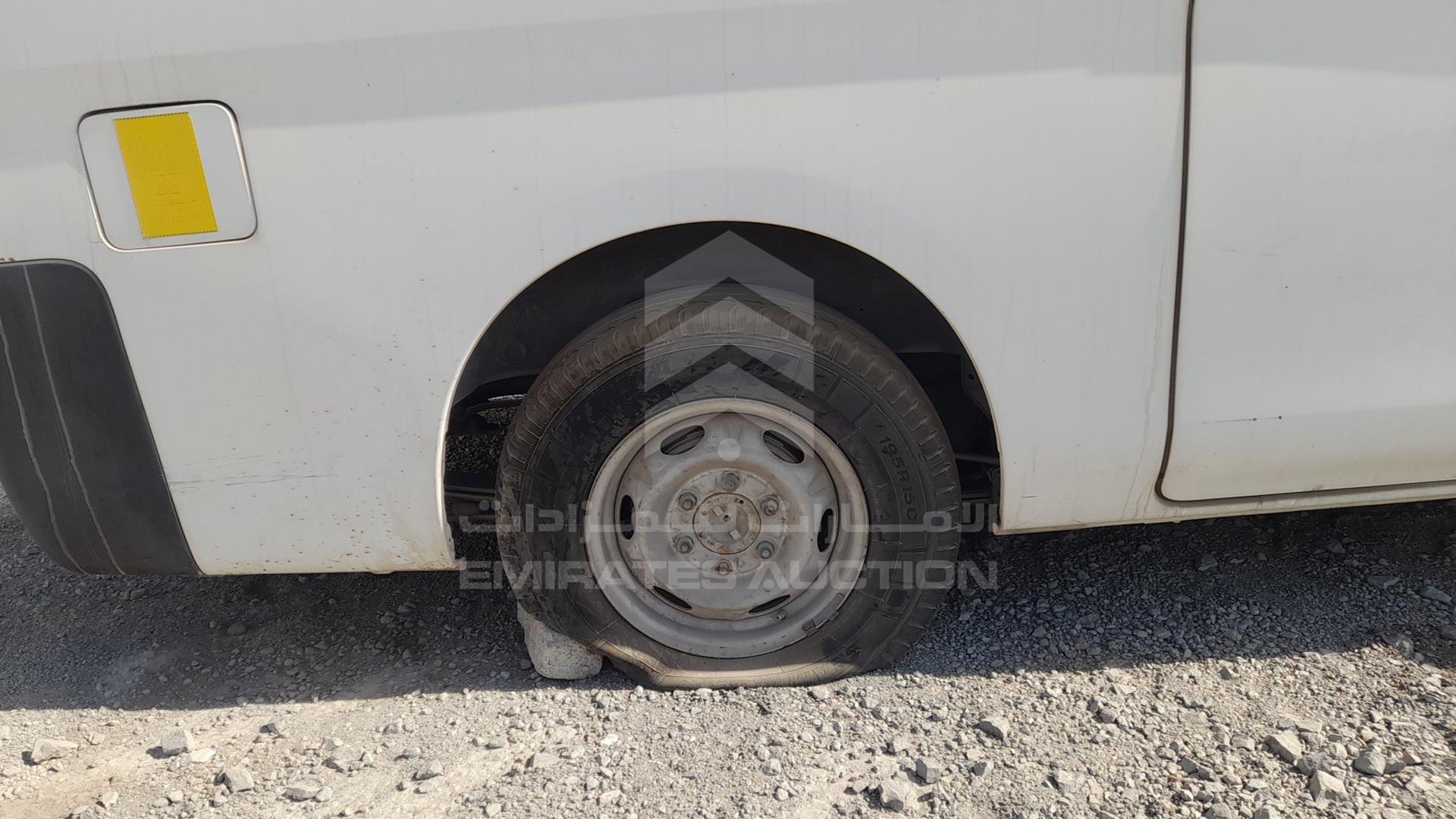 2015 NISSAN URVAN VIN: JN6BE6BS2F9001485