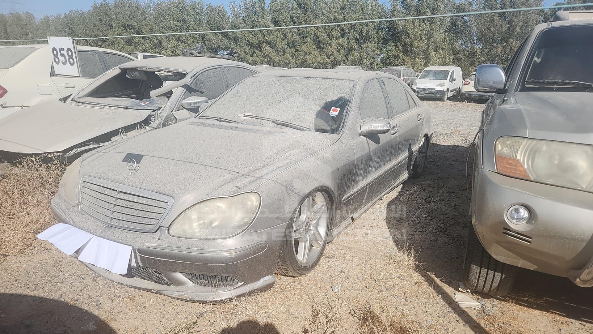 2006 MERCEDES S 500 VIN: WDBNG75JX6A480433