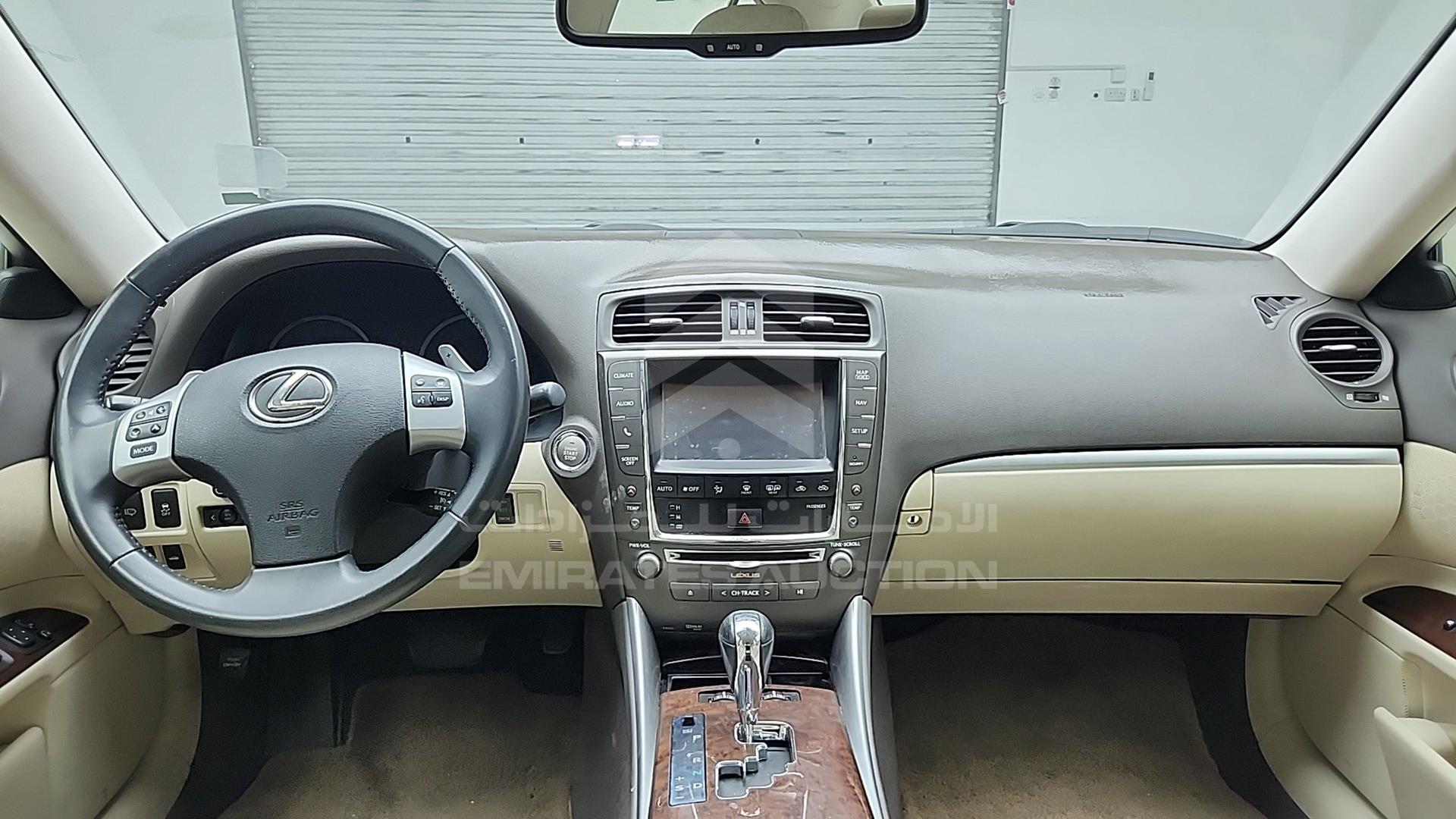 2013 LEXUS IS300 VIN: JTHBG2629D5003494