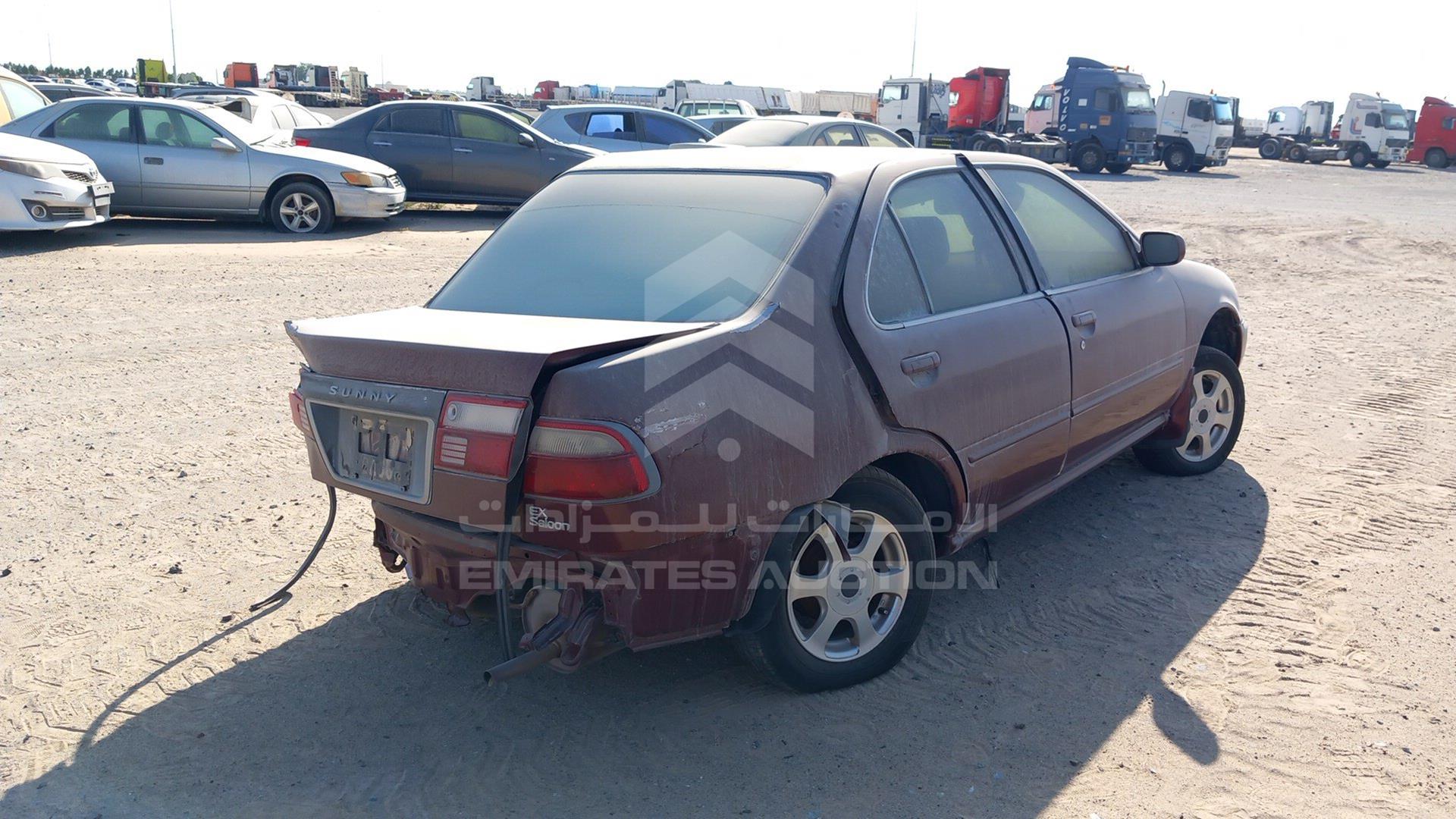 2000 NISSAN SUNNY VIN: JN1DB41S1YW002435
