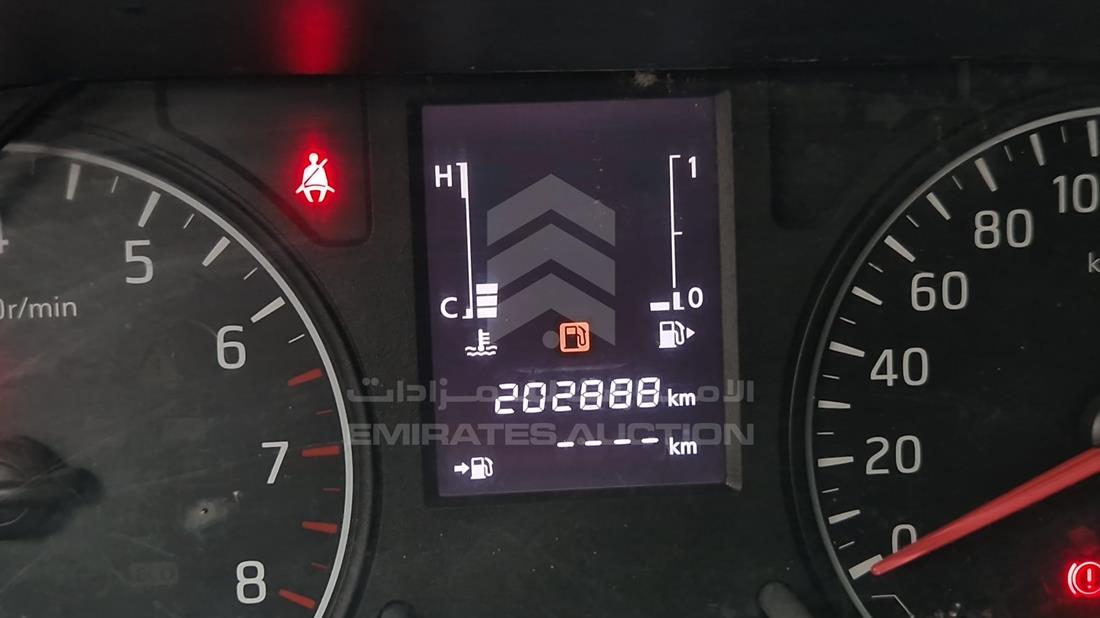 2016 Nissan Urvan — Odometer Reading — Photo 1