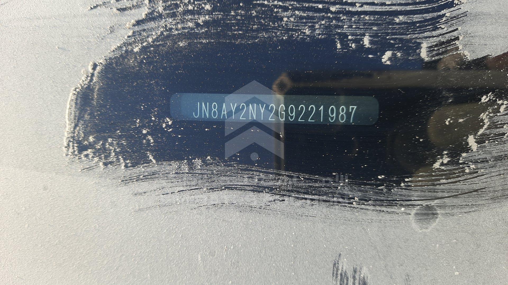 2016 NISSAN PATROL VIN: JN8AY2NY2G9221987