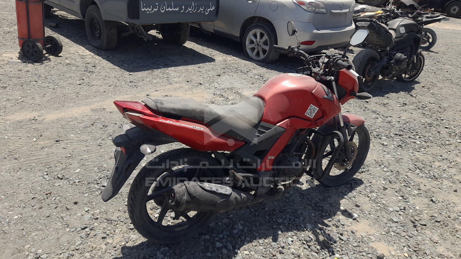 2019 HONDA UNICORN 160 VIN: ME4KC20C7KA002853