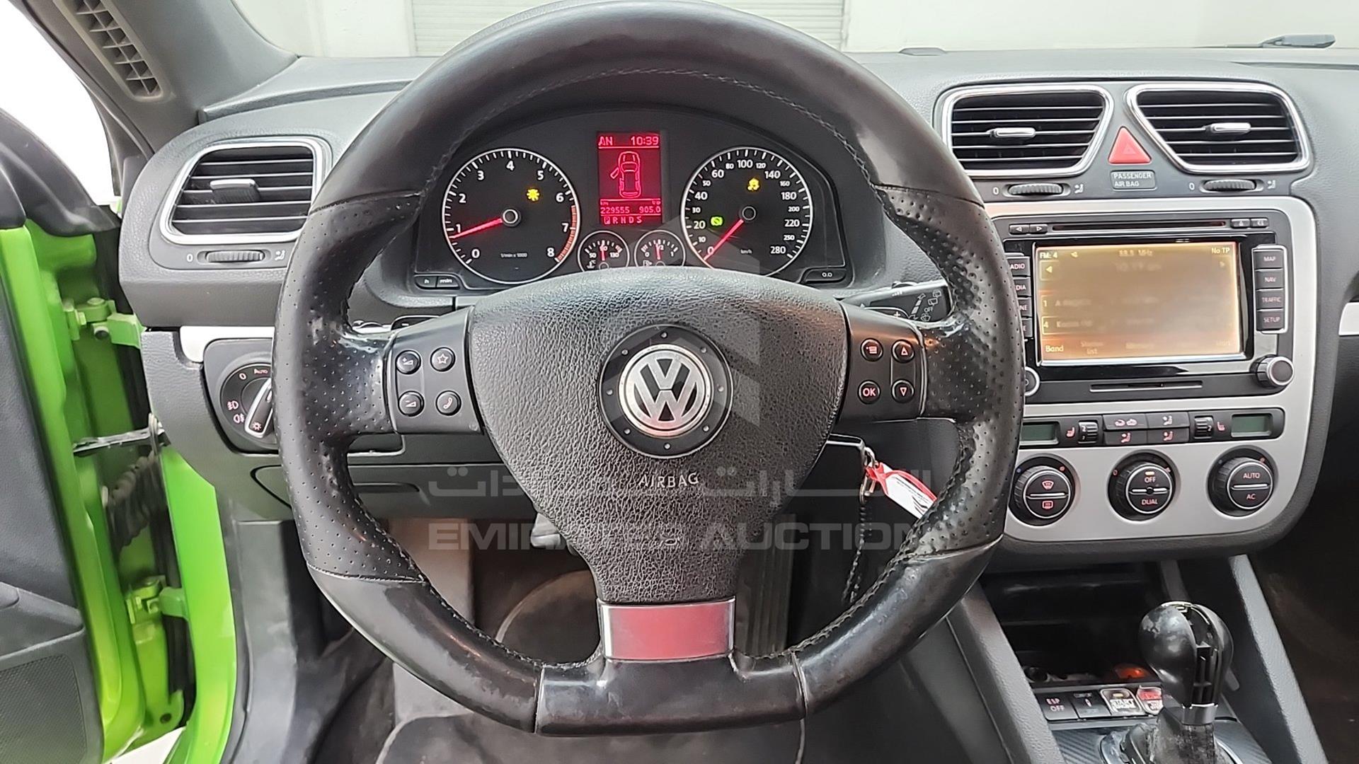2009 VOLKSWAGEN SCIROCCO VIN: WVWBD21349V027011