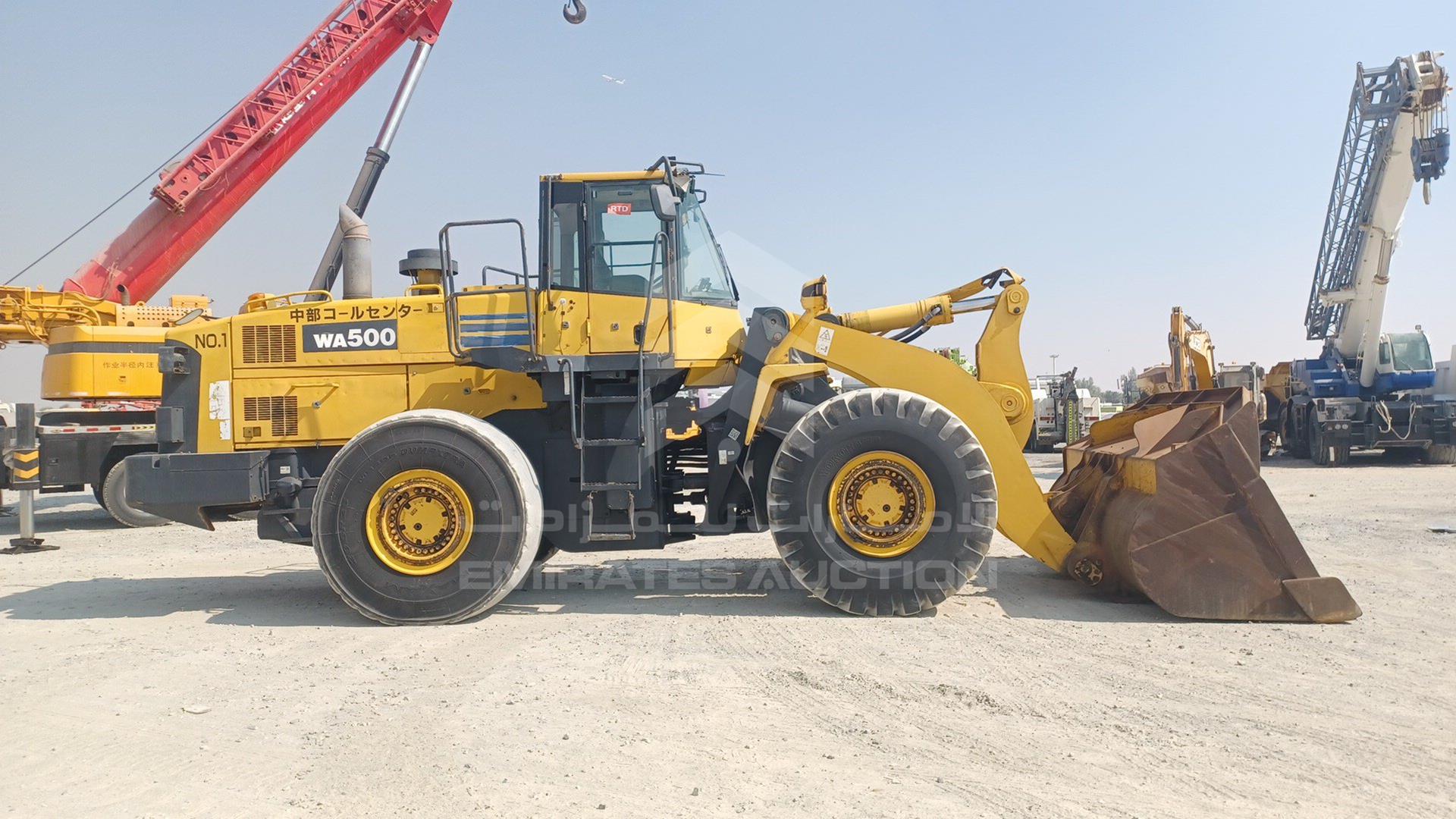 2014 KOMATSU WA500 VIN: WA09655391
