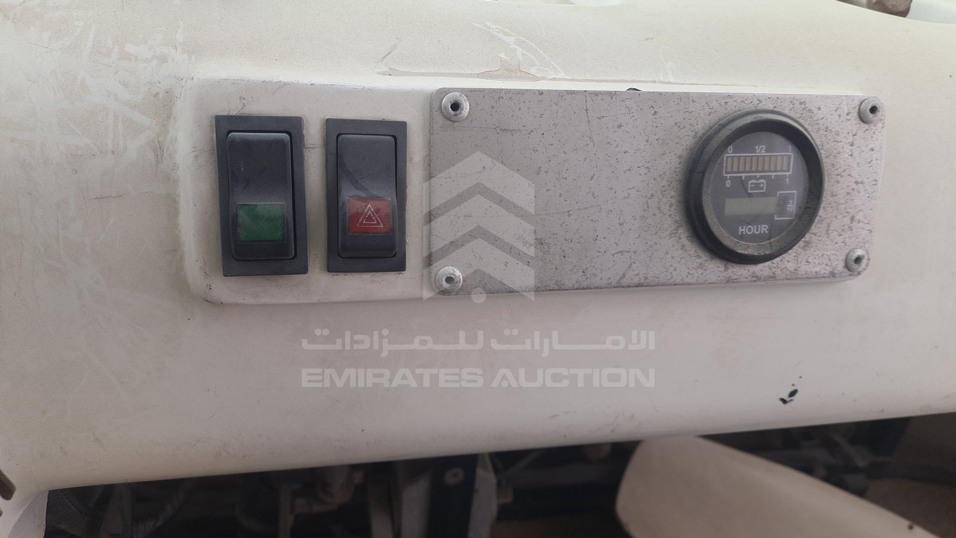 2012 GOLF CART ELECTRIC VIN: L9AGUEK77CA000122