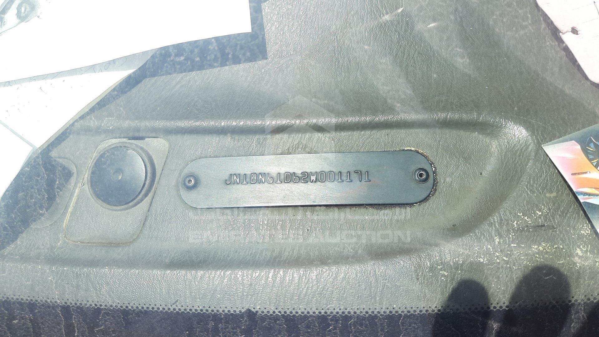 2002 NISSAN SUNNY VIN: JN1BN61D62W001171