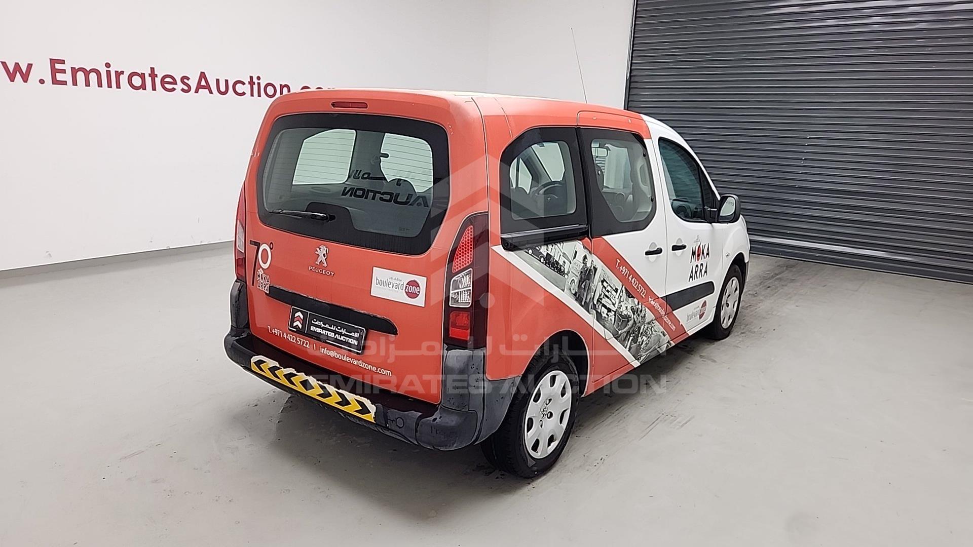 2015 PEUGEOT PARTNER VIN: VF37JNFU5FJ510288