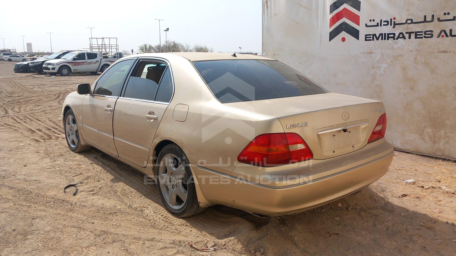 2001 LEXUS LS 430 VIN: JTHBN30F610037909