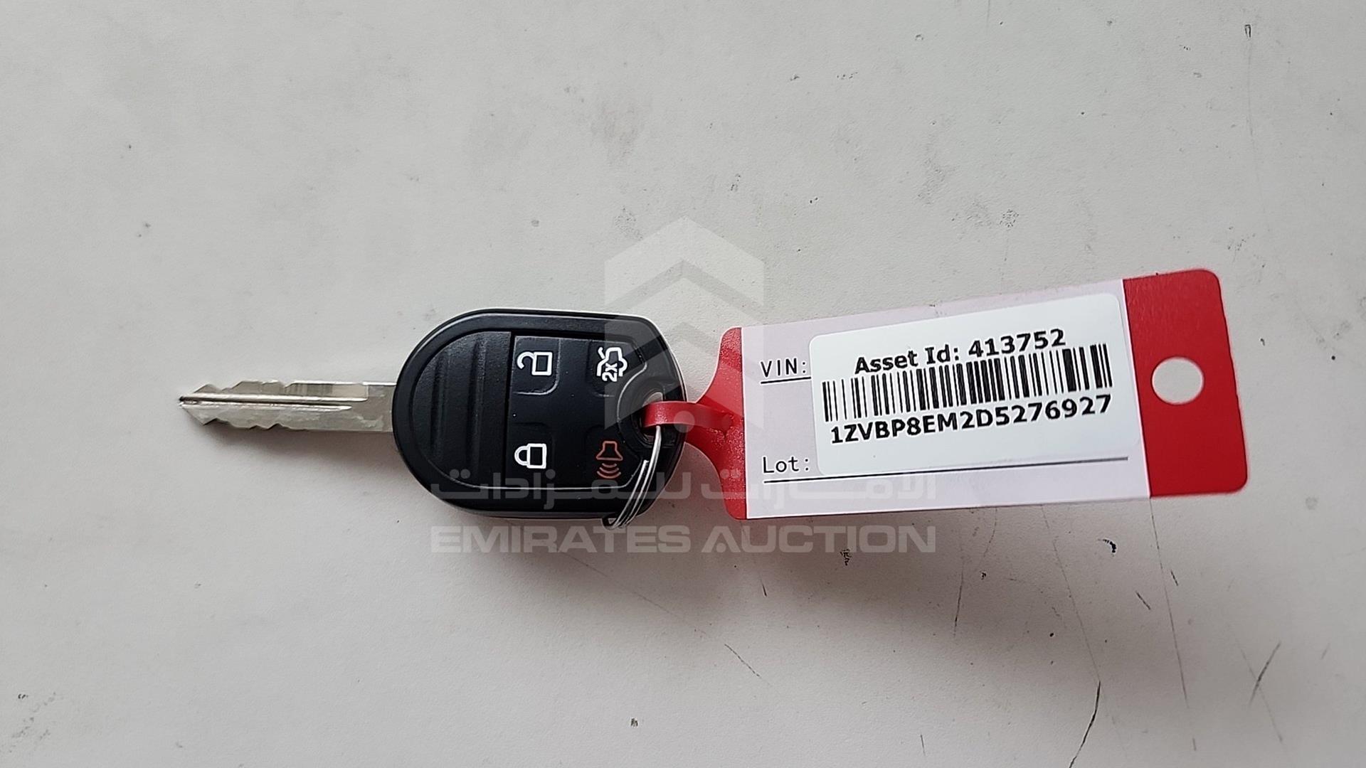 2013 FORD MUSTANG VIN: 1ZVBP8EM2D5276927