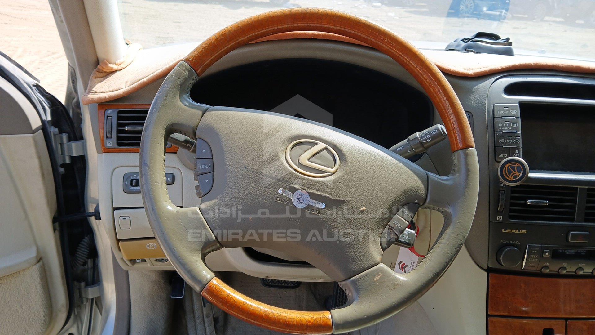 2001 LEXUS LS 430 VIN: JTHBN30F710030502