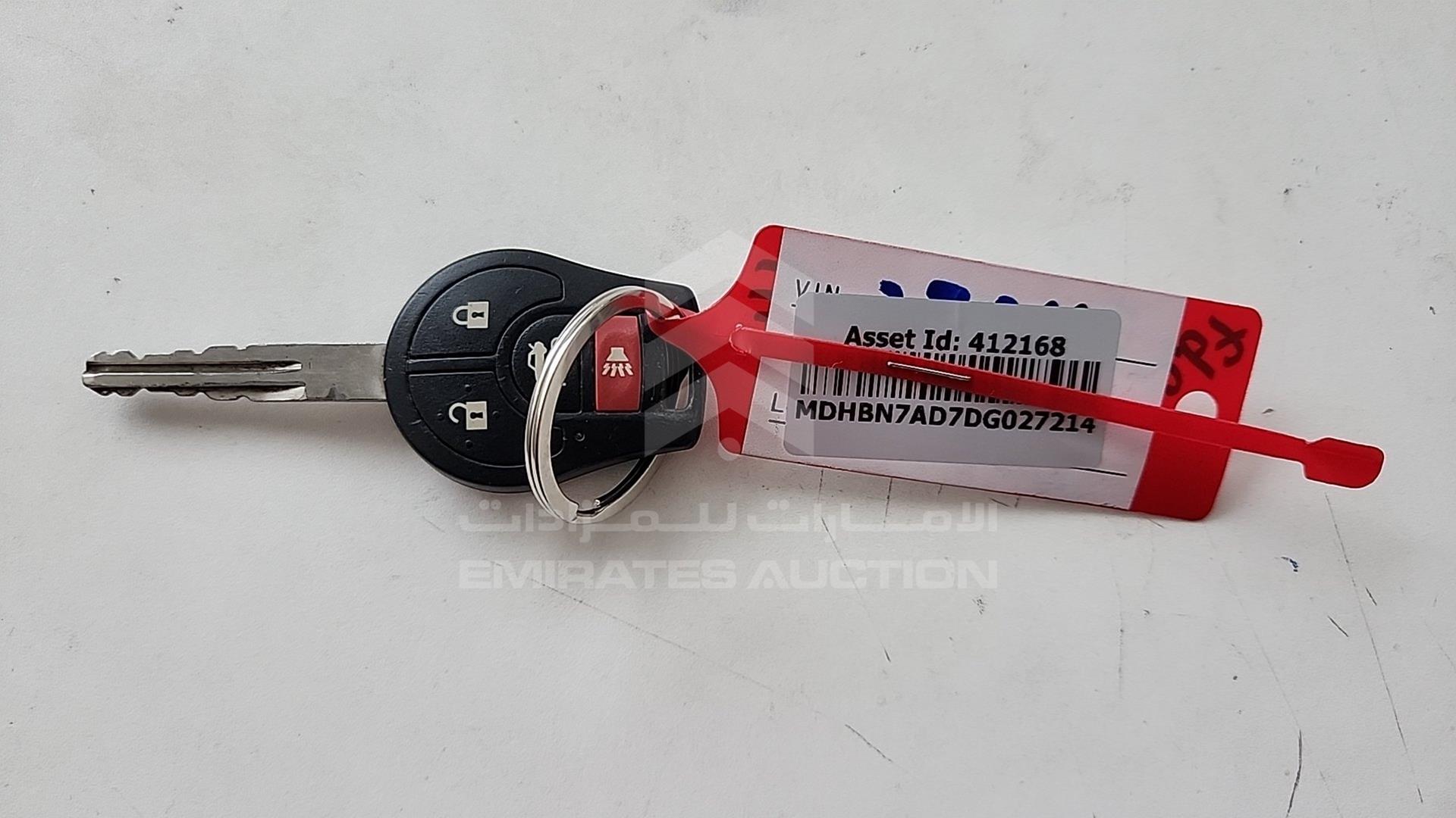 2013 NISSAN SUNNY VIN: MDHBN7AD7DG027214