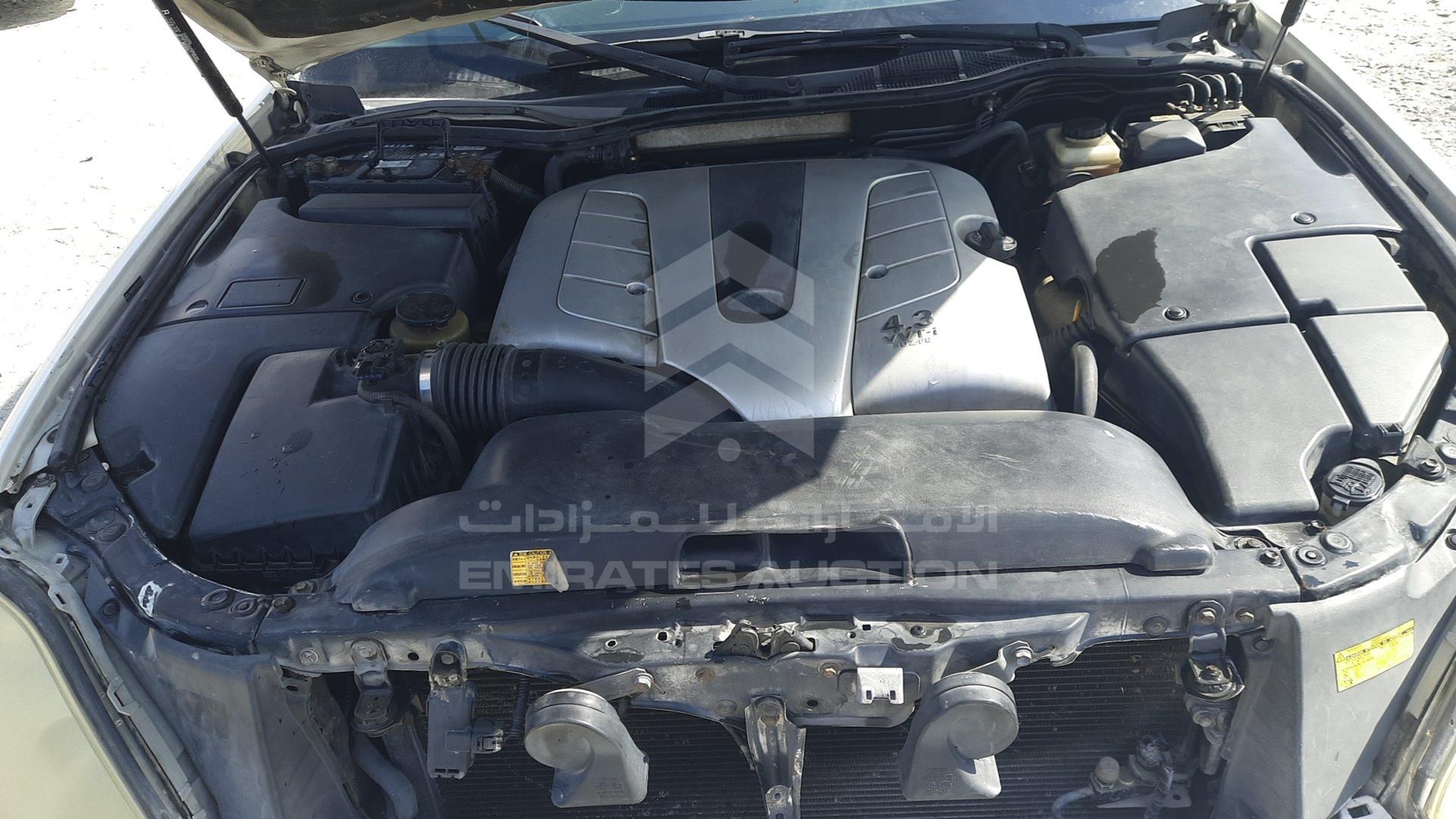 2005 LEXUS LS 430 VIN: JTHBN36F055010236