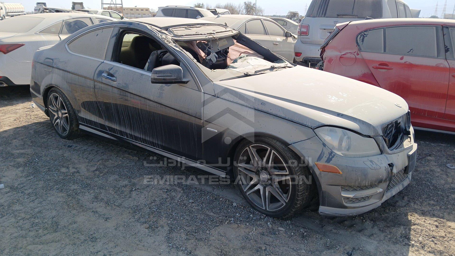 2013 MERCEDES C 250 VIN: WDDGJ4HB7DG060501