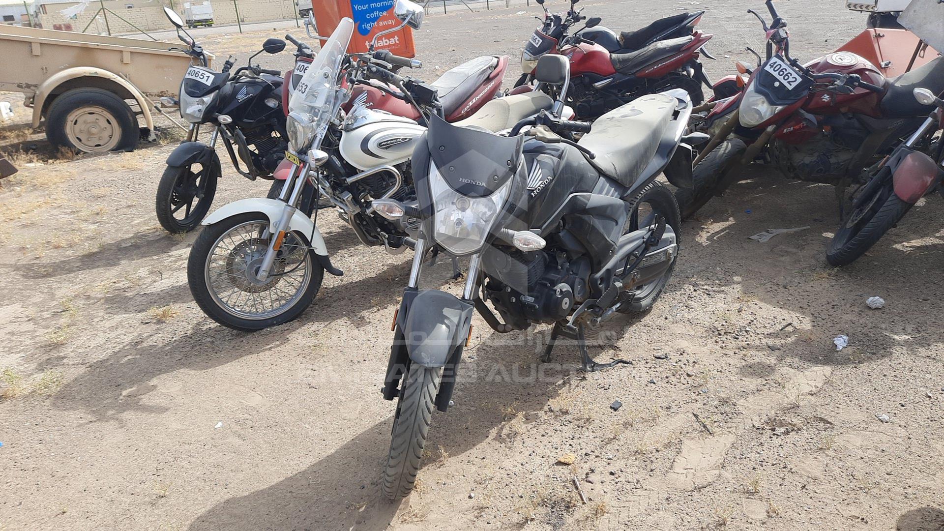 2022 HONDA UNICORN 160 VIN: ME4KC20F7NA002723