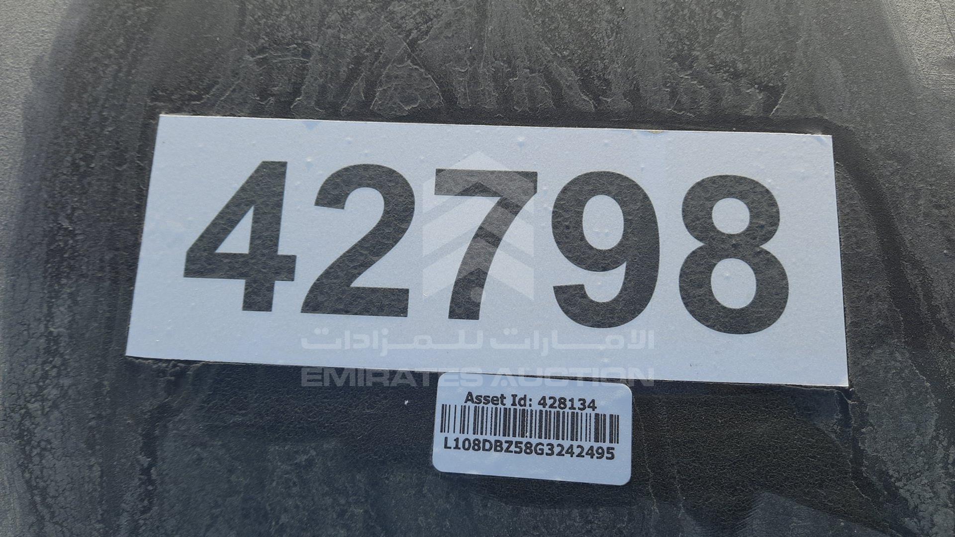 2016 GEELY EMGRAND-X7 VIN: L108DBZ58G3242495