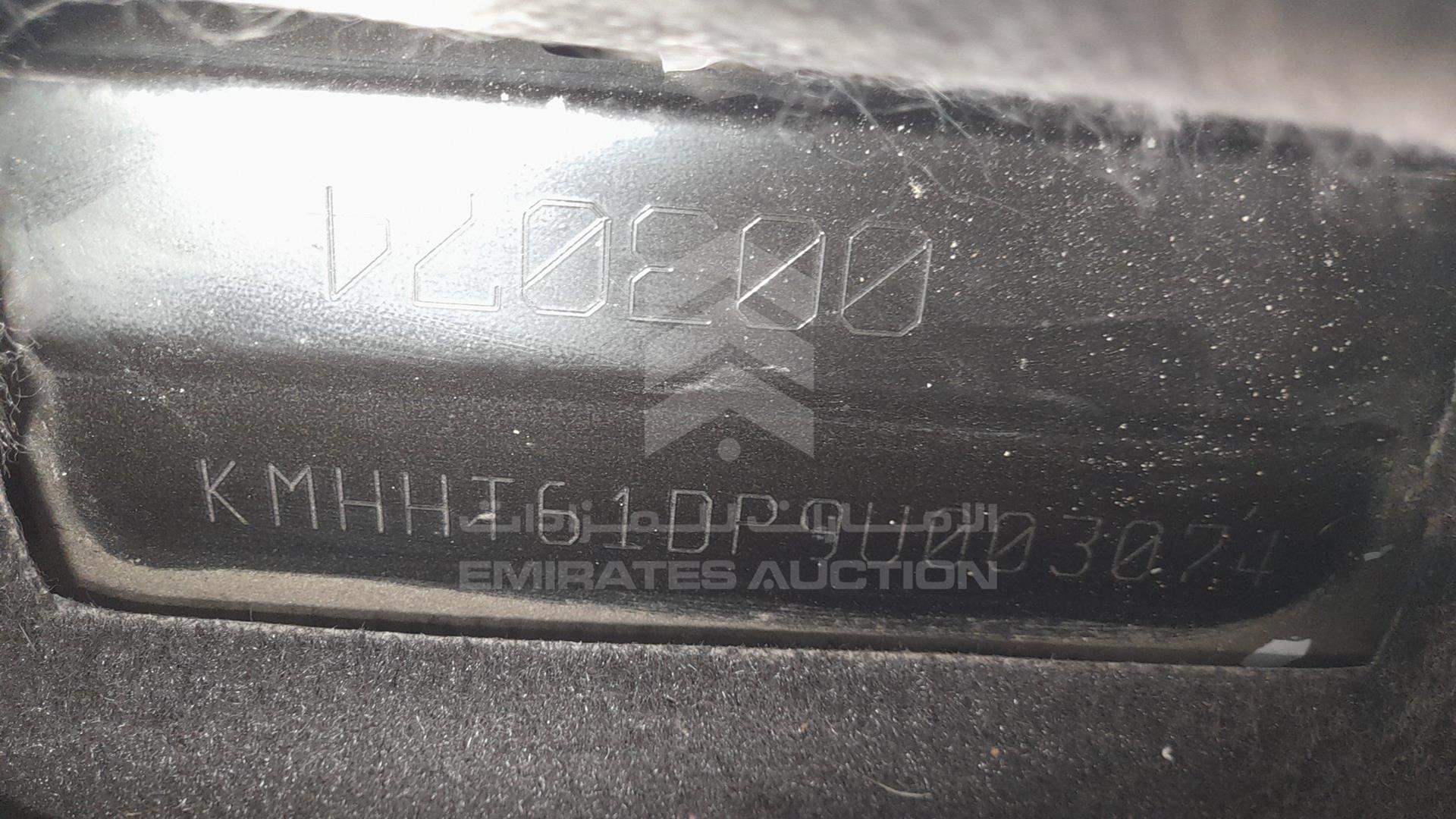 2009 HYUNDAI GENESIS VIN: KMHHT61DP9U003074