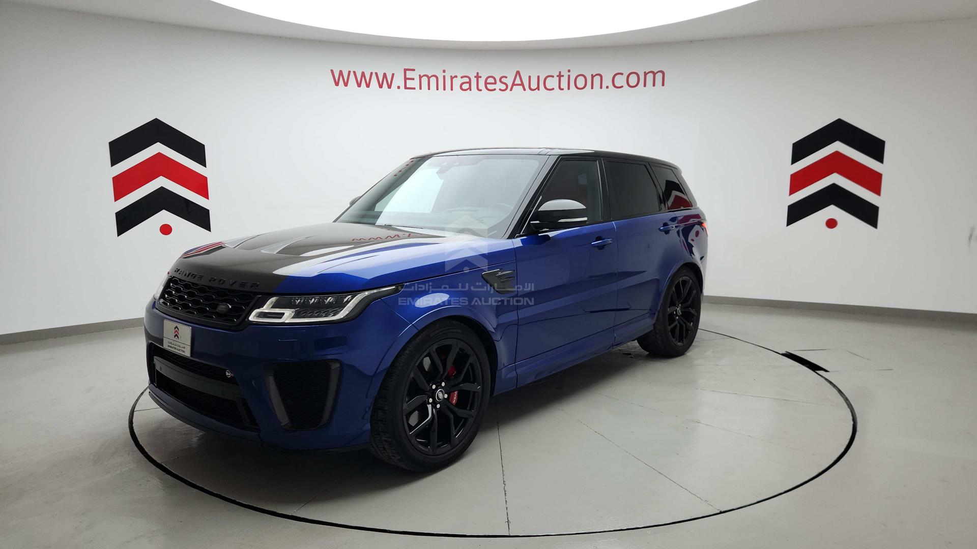 2022 RANGE ROVER SPORT SVR VIN: SALWA2BE2NA213201