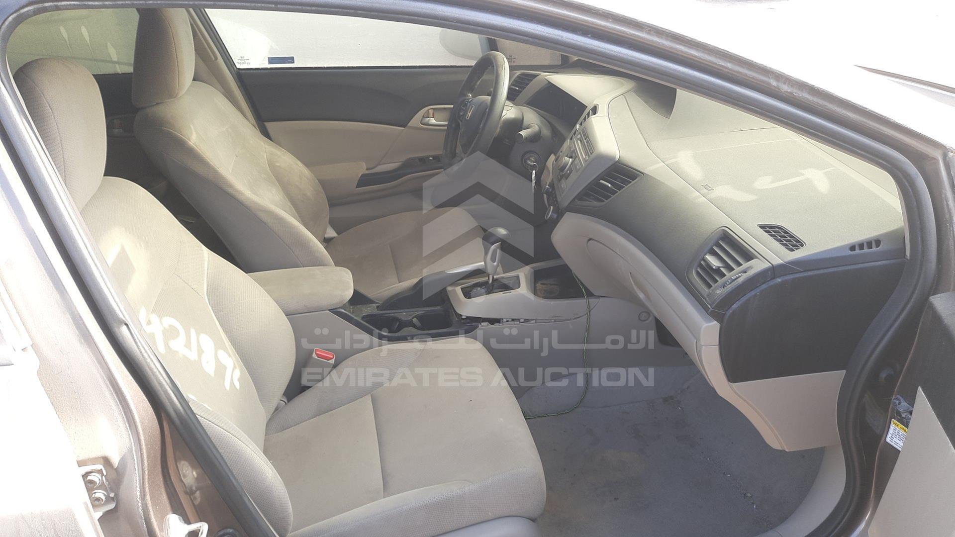 2012 HONDA CIVIC VIN: 2HGFB2F53CH541001